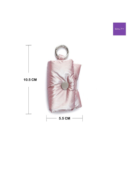SALTY Pink Sleek Storage Bag Charm