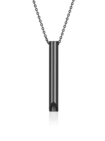 SALTY Pack of 2 Men Polished Prism Pendant