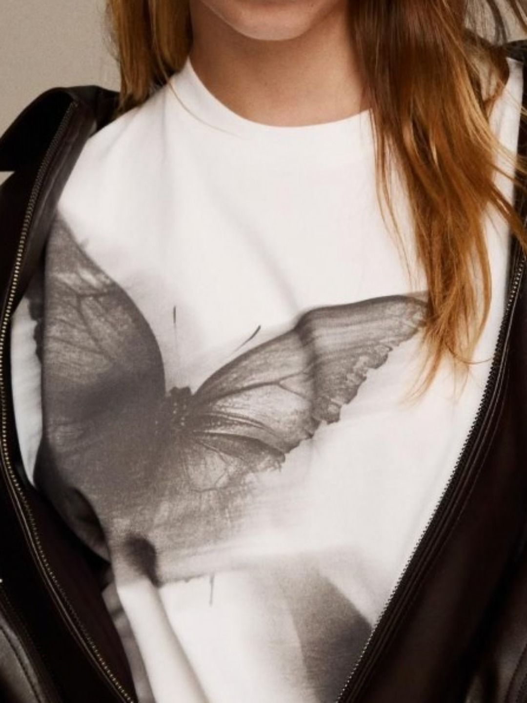 Printed short sleeve oversize T-shirt