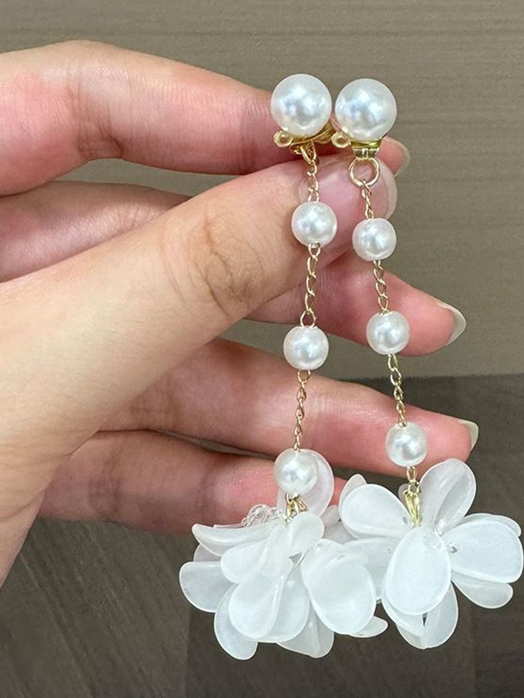 Floral Drop Earrings
