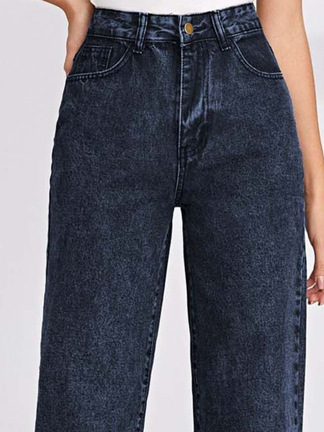 Women Regular Fit High-Rise Cotton Stretchable Jeans