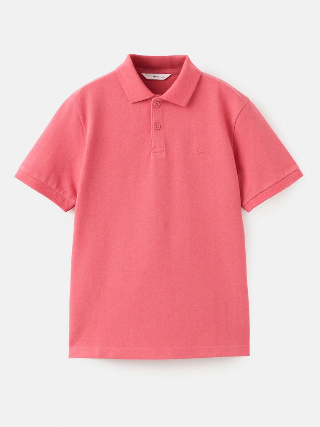 Kids Boys Pack Of 4 Polo Collar Pure Cotton T-shirt
