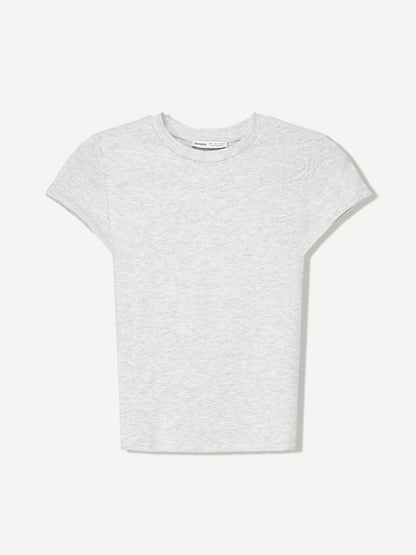 Short sleeve crew neck T-shirt