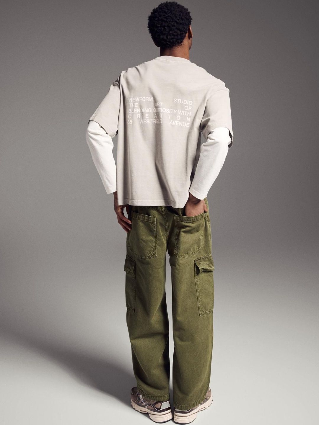 cargo parachute jeans