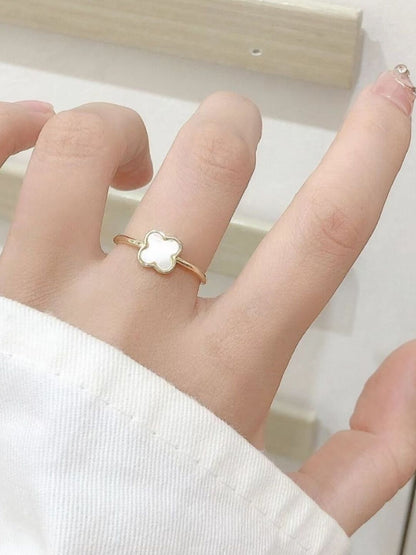 SALTY Gold-Plated Finger Ring