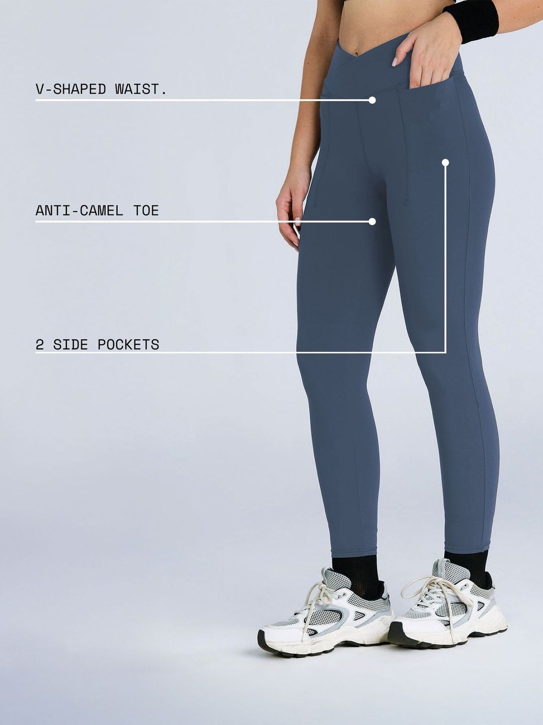Blue Hourglass Snug leggings