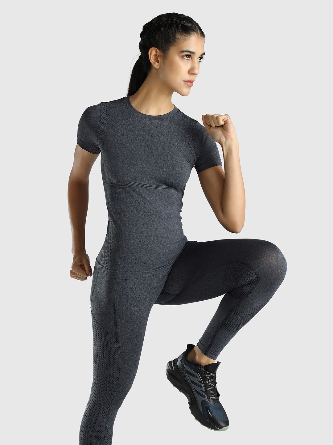 Self Design Compression T-shirt