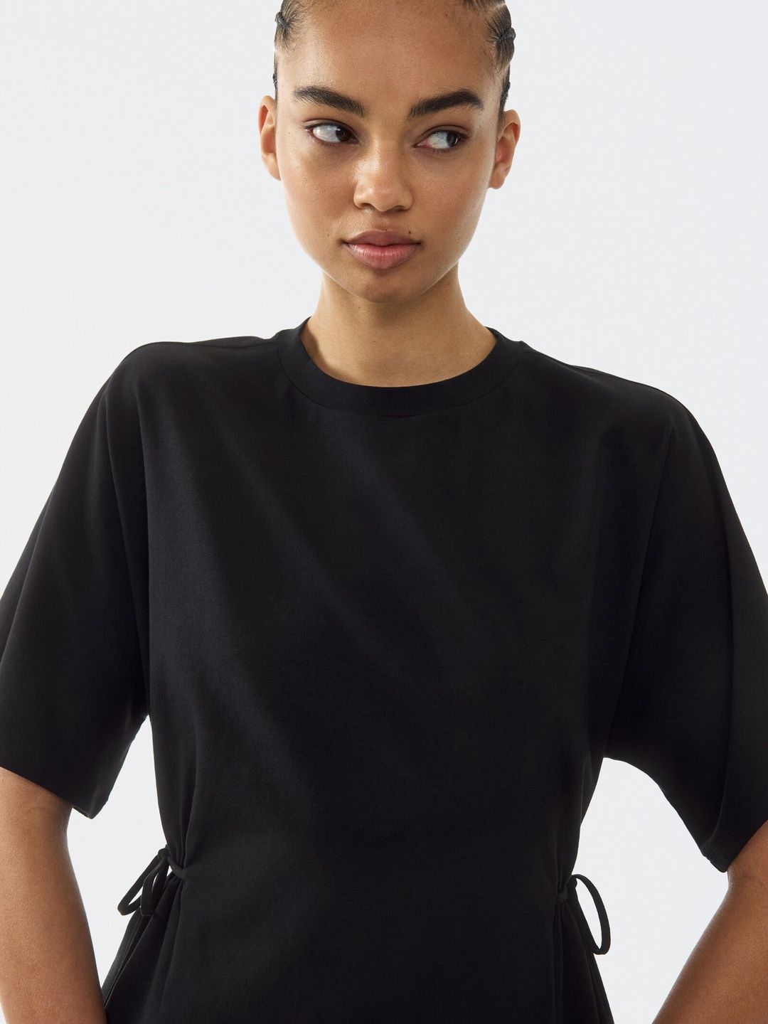 Tie-detail T-shirt