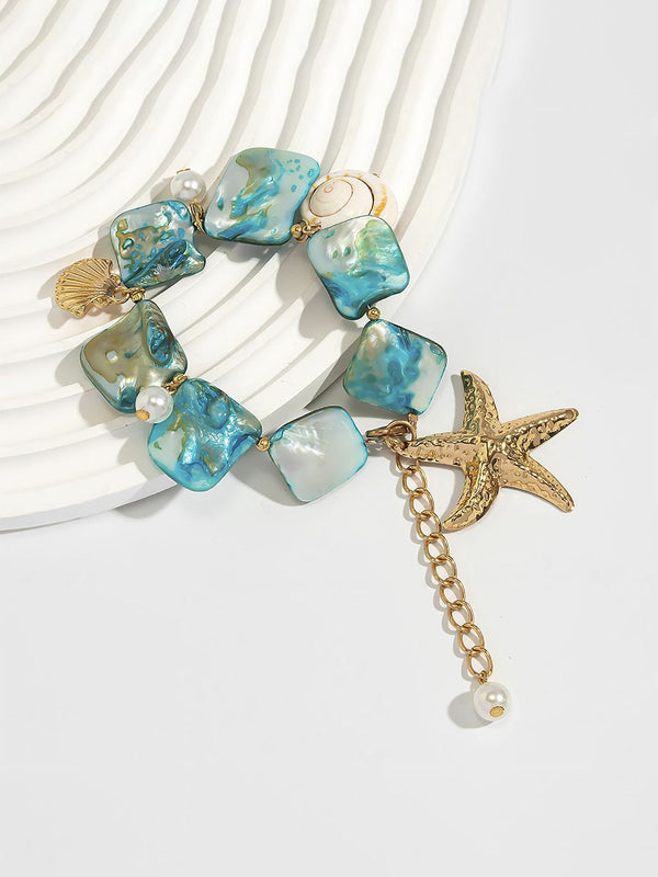 Women Gold-Plated Charm Bracelet