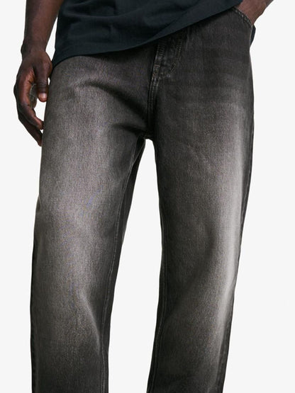 Men Tapered loose fit jeans