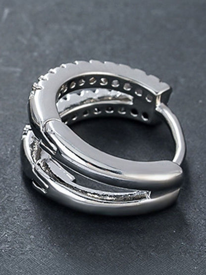 Classic Half Hoop Earrings