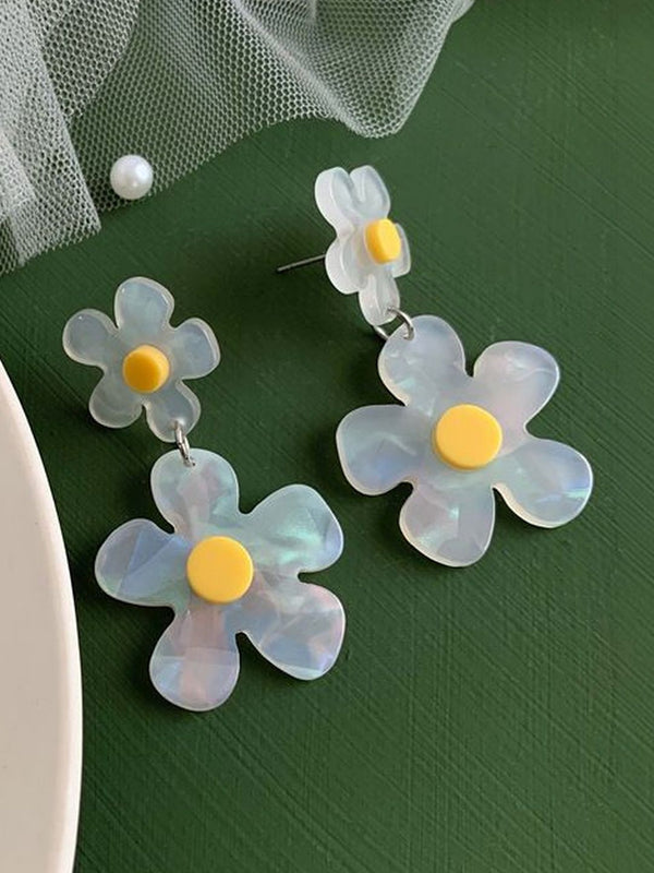 Floral Studs Earrings