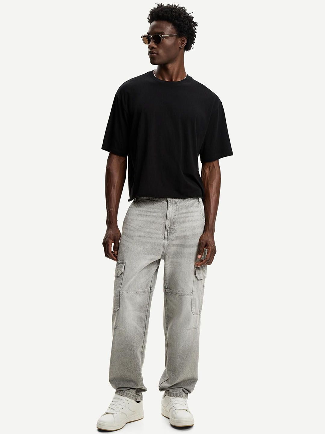 Men Baggy cargo jeans