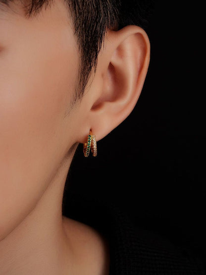 Classic Half Hoop Earrings
