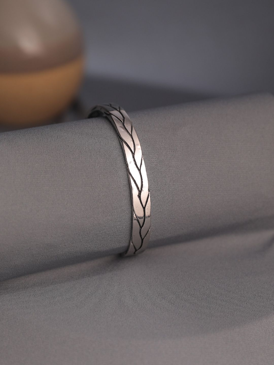 SALTY Men Stainless Steel Cuff Bracelet