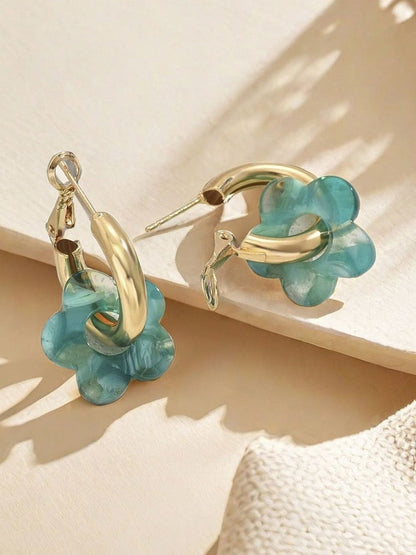 Circular Hoop Earrings