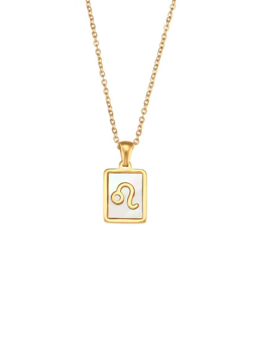 SALTY Pack of 2 Women Sign of the Stars Zodiac Necklace - Libra