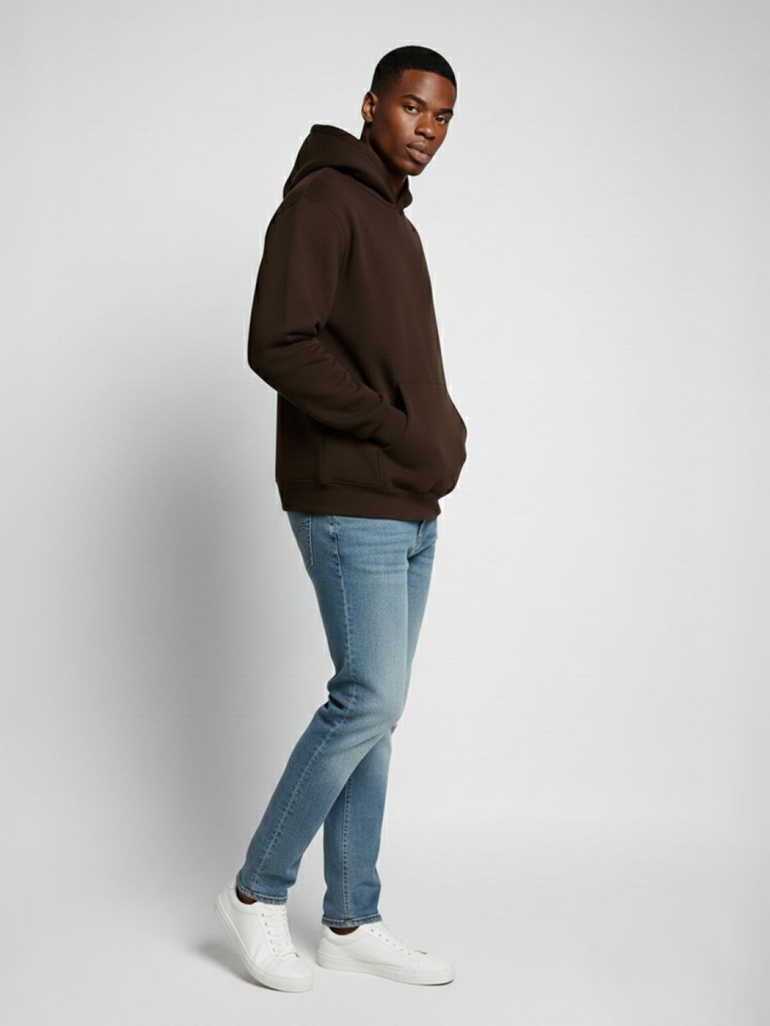 Men Hooded Full Sleeve Sweatshirt