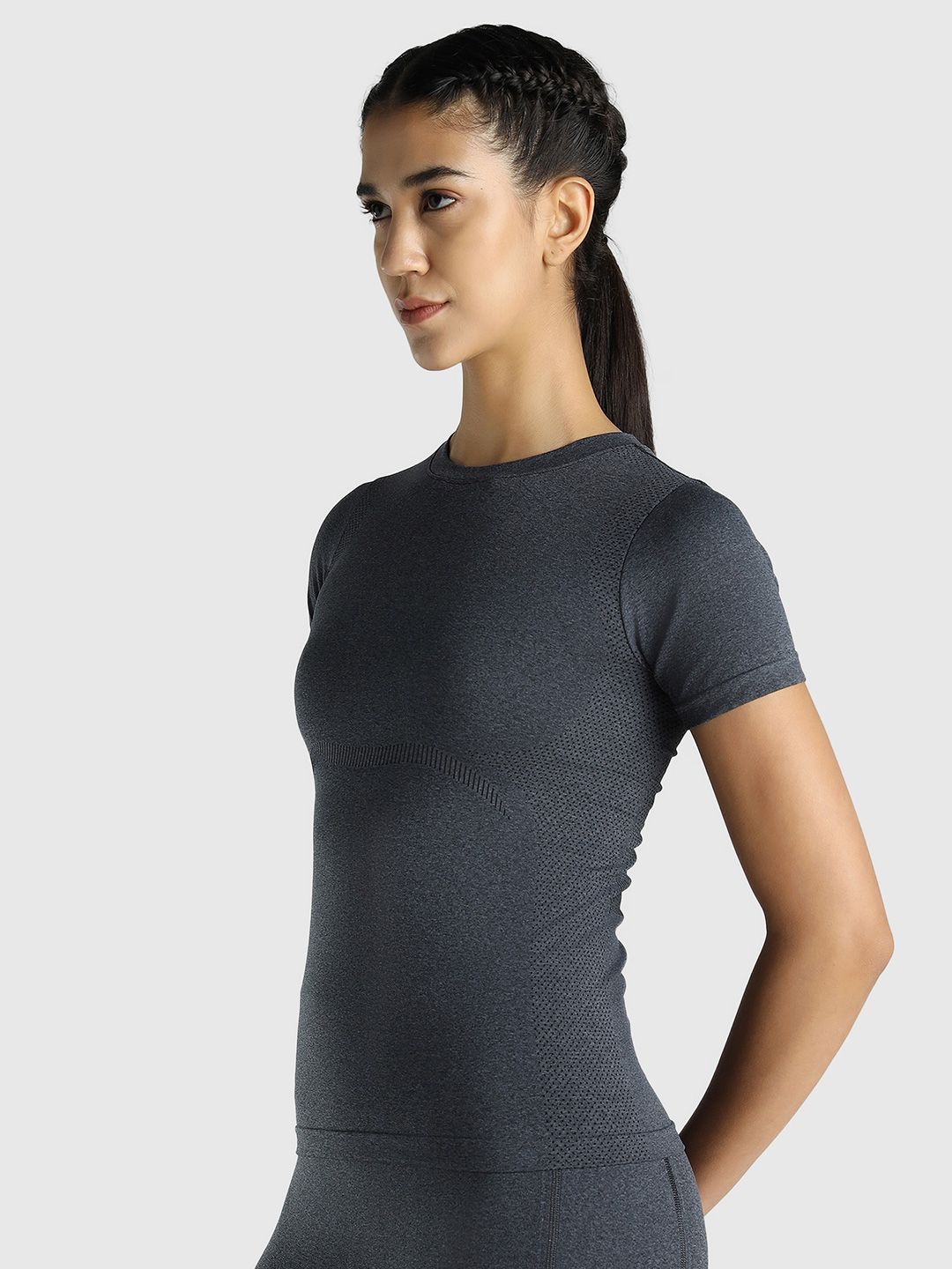 Self Design Compression T-shirt