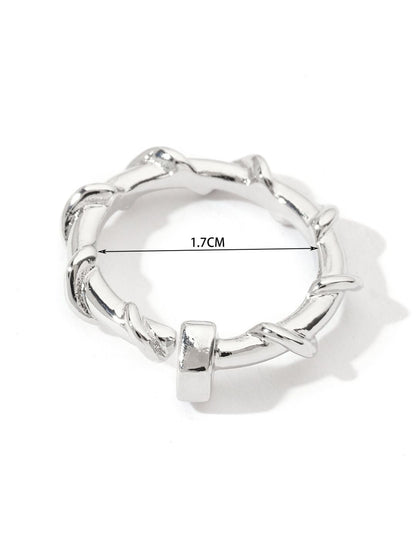 SALTY Pack of 2 Women Twisted Street Ring