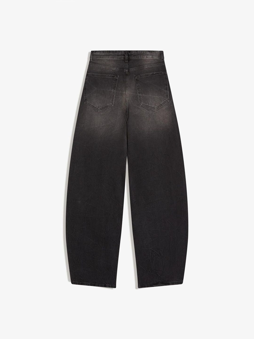 Women High-waist barrel jeans