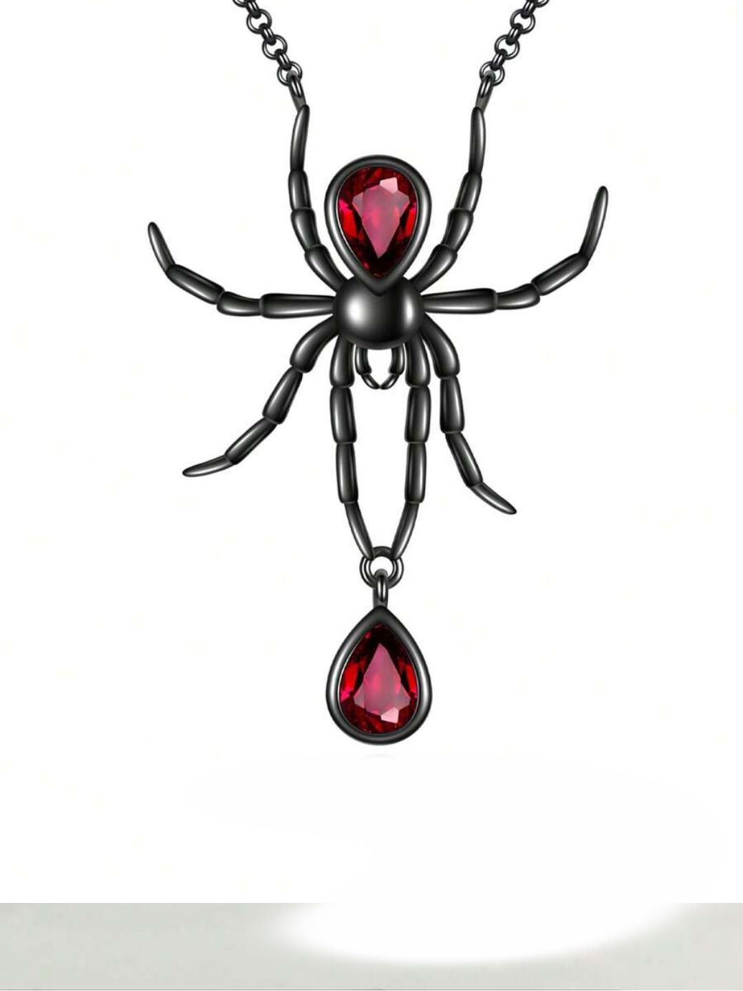 SALTY Bloodstone Studded Sipder Web Chain