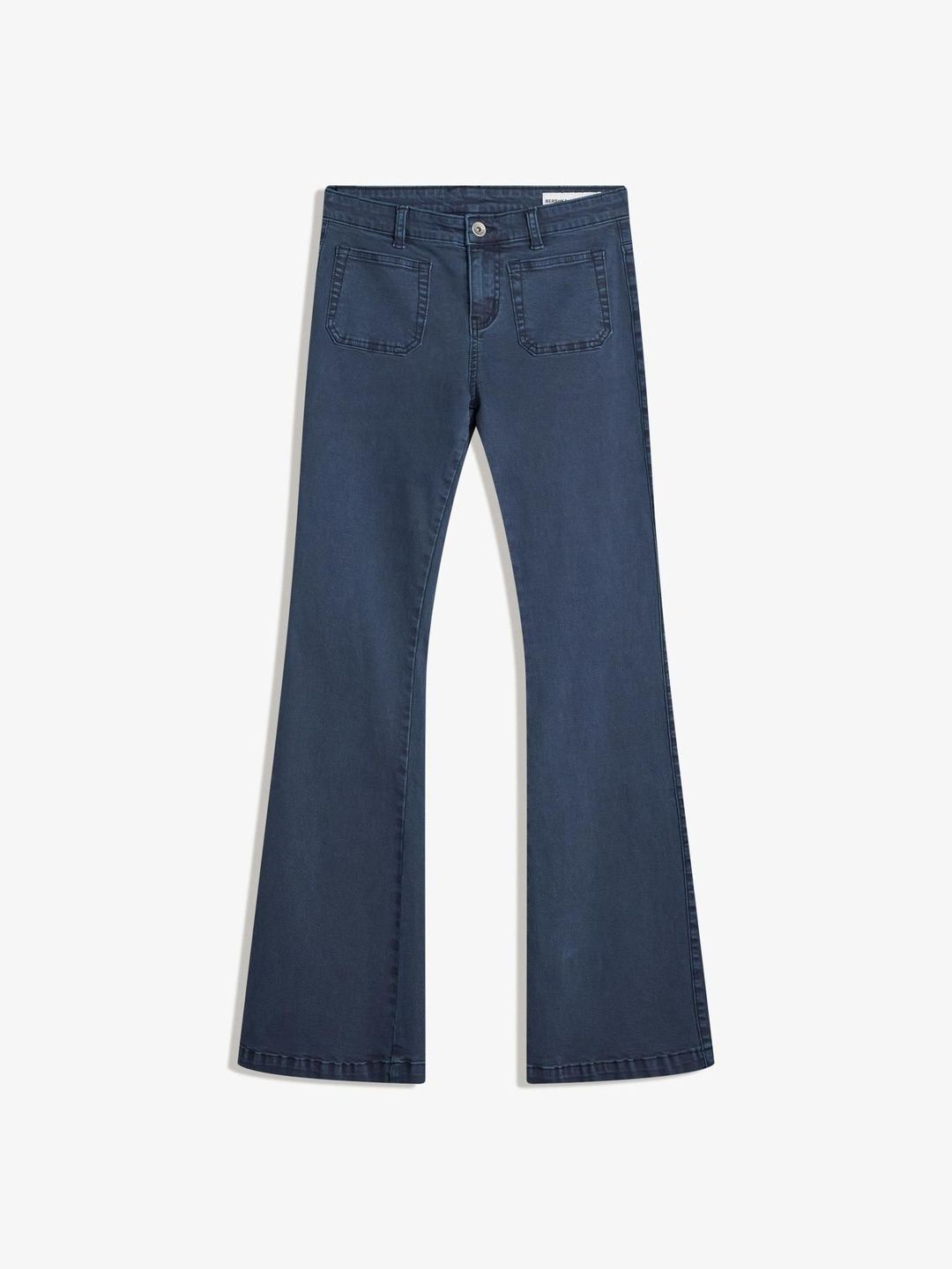 Women Cotton Low-Rise Stretchable Bootcut Jeans