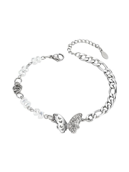 Men Silver-Plated Link Bracelet