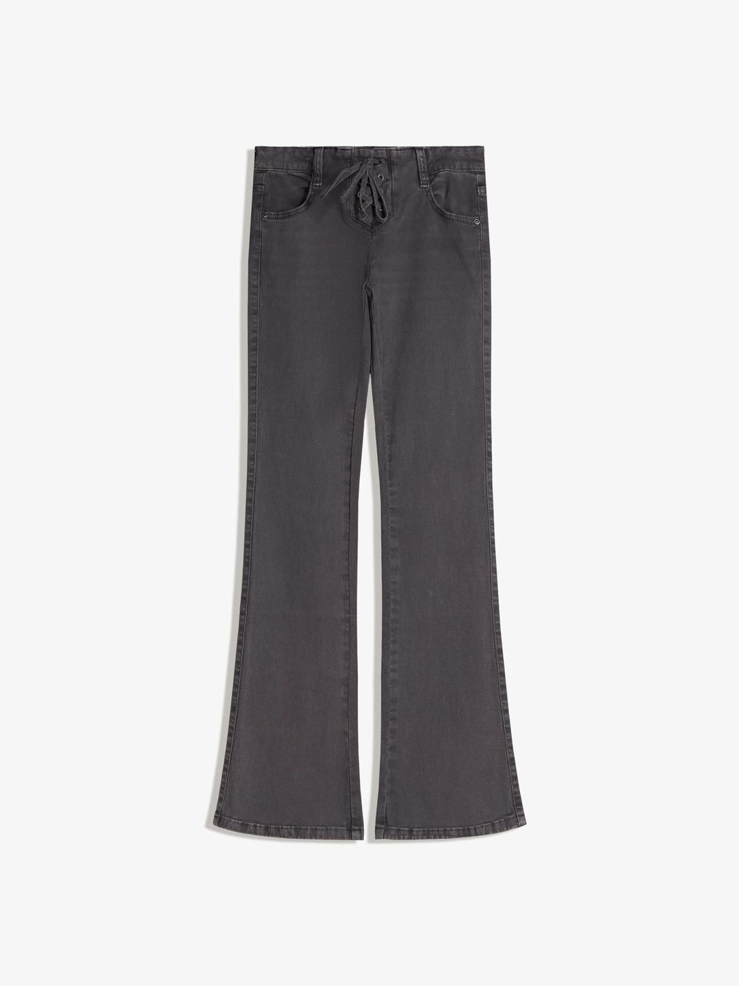 Women Low-Rise Bootcut Trousers