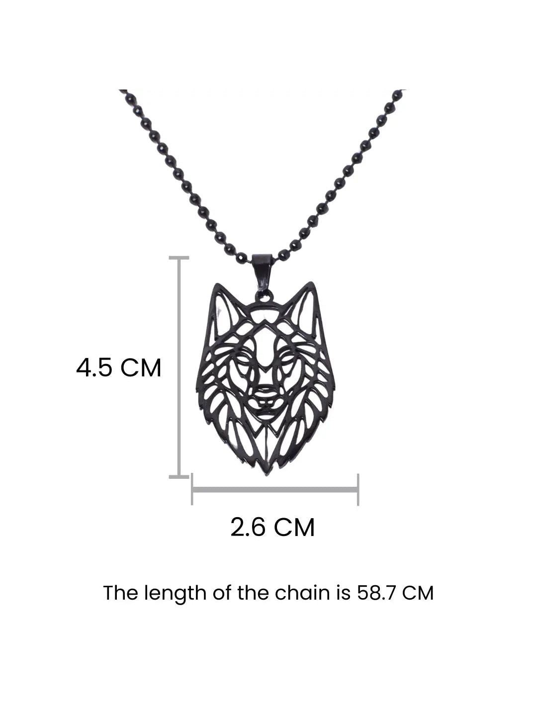 SALTY Pack of 2 Men Wild Majesty Black Necklace