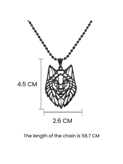 SALTY Pack of 2 Men Wild Majesty Black Necklace