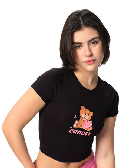 Women Monochrome Pockets Slim Fit T-shirt