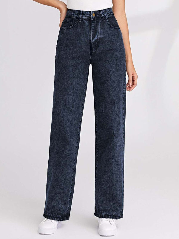 Women Regular Fit High-Rise Cotton Stretchable Jeans