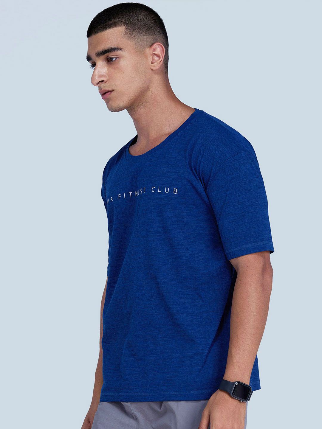 Navy Pulse Graphic Printed T-shirt