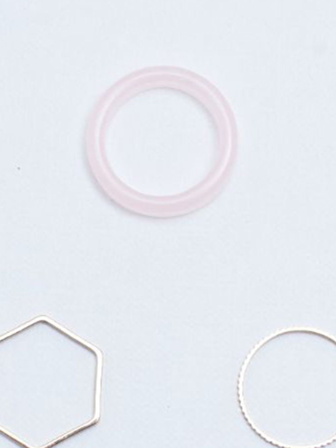 SALTY Set Of 5 Jamila Stylish Adjustable Finger Ring
