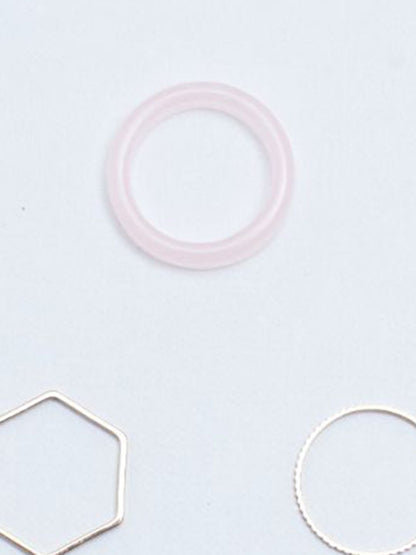 SALTY Set Of 5 Jamila Stylish Adjustable Finger Ring