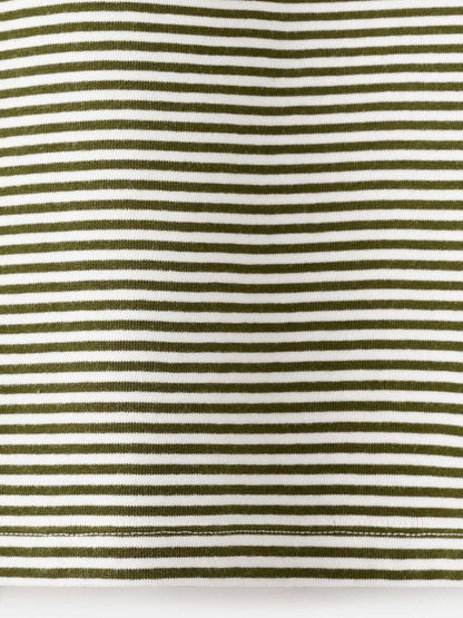 Striped Pure Cotton T-shirt