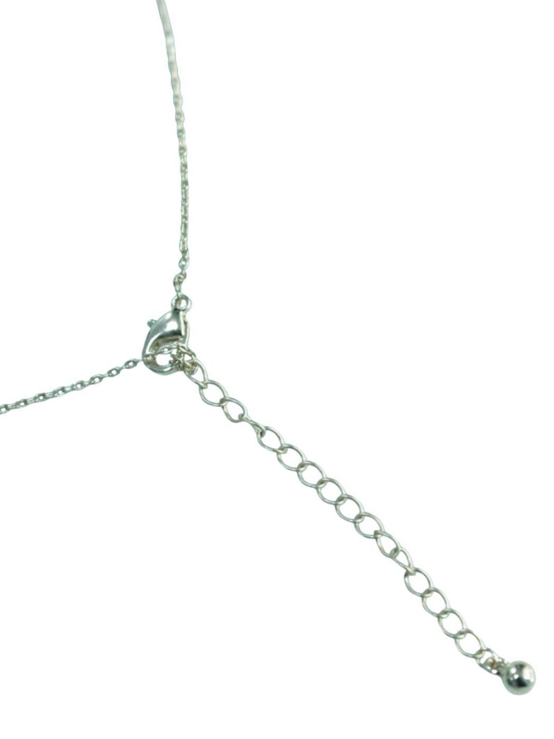 SALTY Pack of 2 Women Falling In Love Silver Necklace