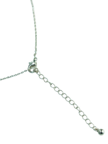 SALTY Pack of 2 Women Falling In Love Silver Necklace