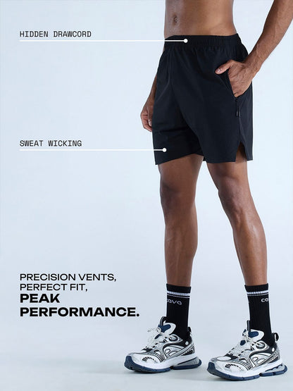 Black Train-in shorts