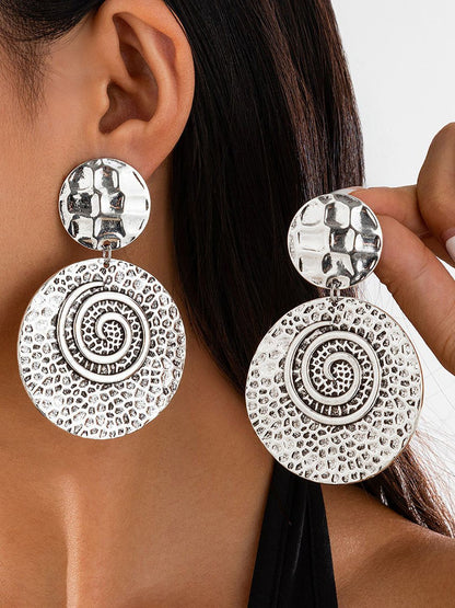 Circular Studs Earrings