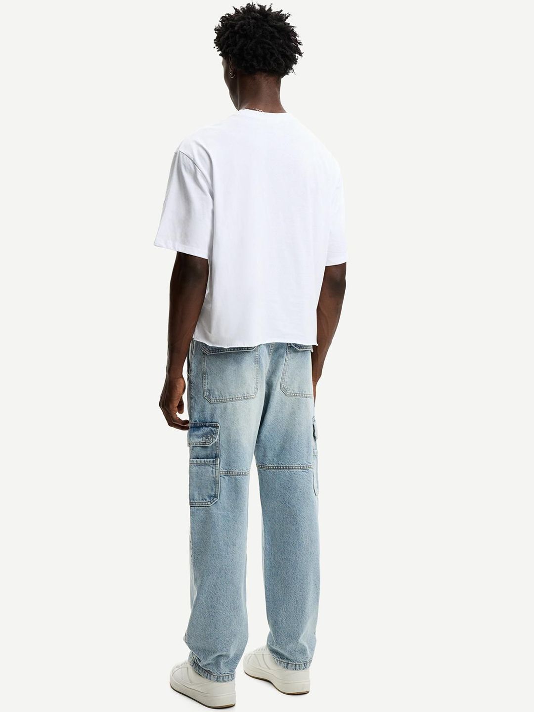 Men Baggy Cargo Jeans