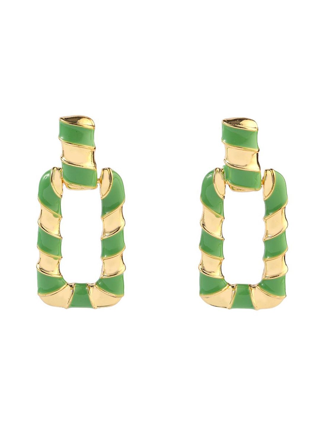 SALTY Gleaming Earthy Luxury Drop Earrings