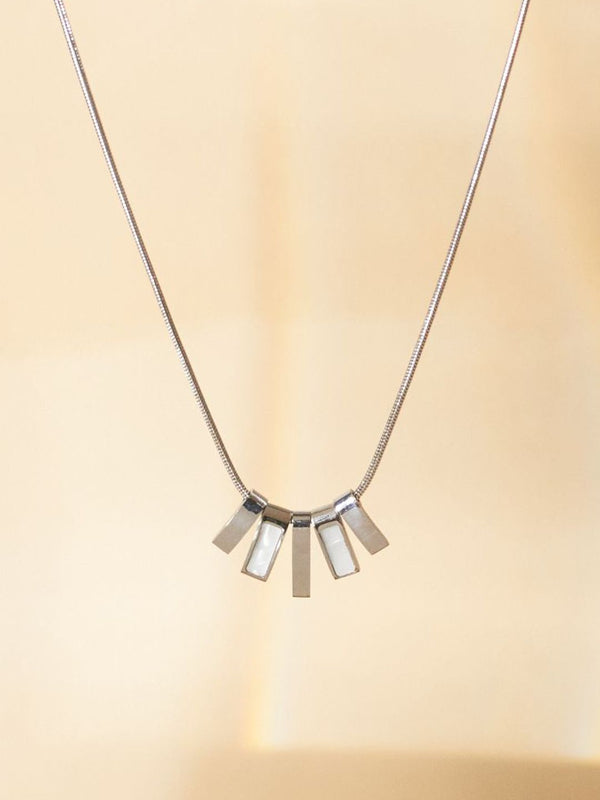SALTY Stainless Steel Graceful Arch Necklace