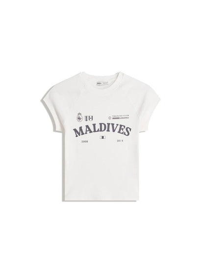 Short sleeve T-shirt with print