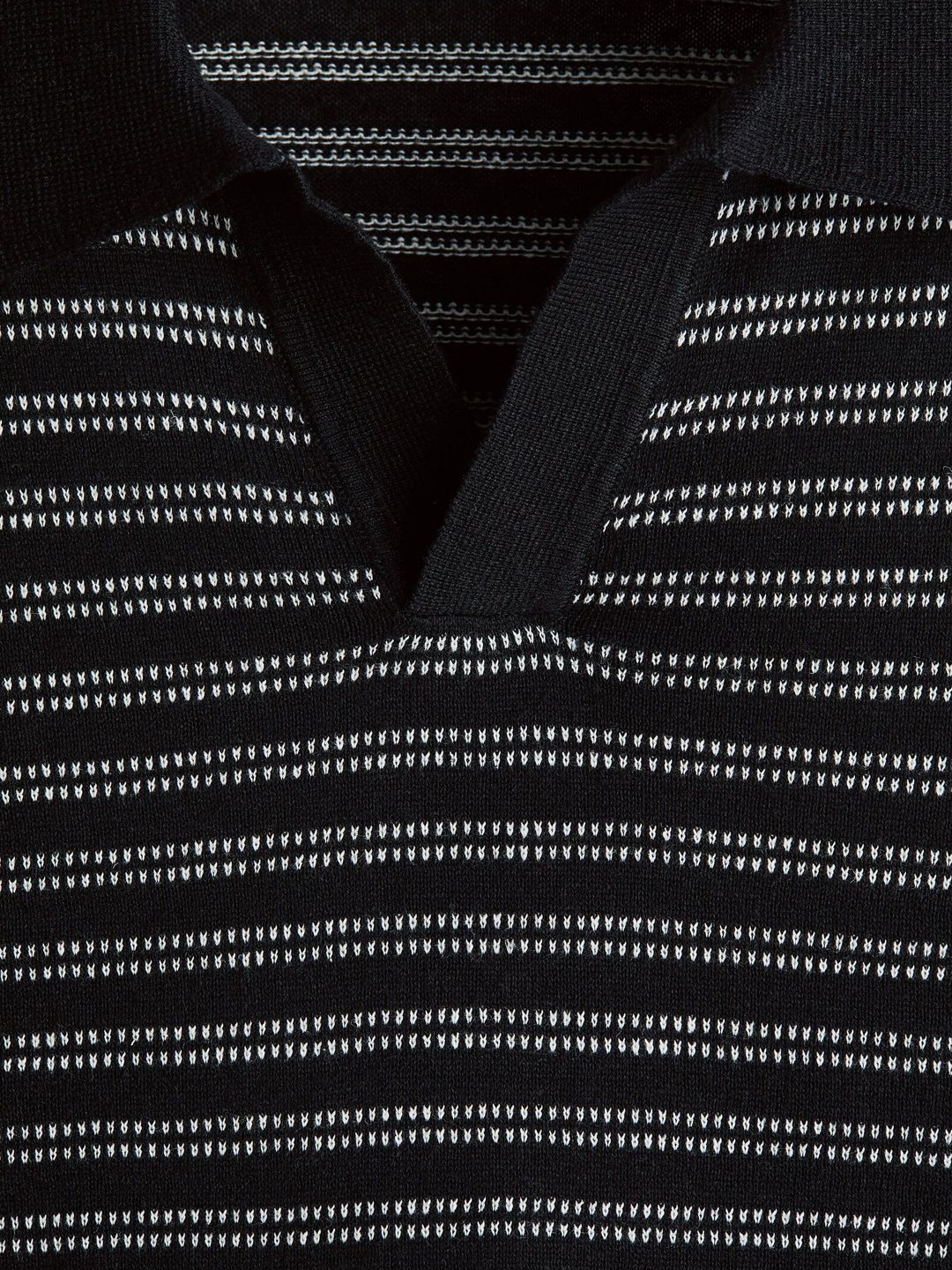 Regular Fit Linen-Blend Polo Shirt