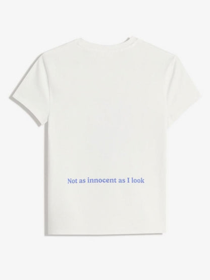 Short sleeve T-shirt with print