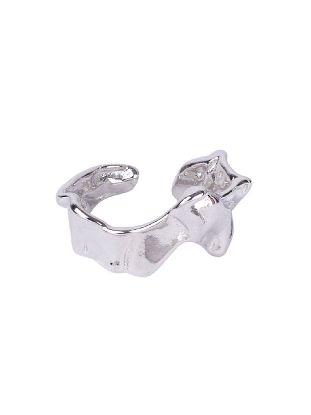 SALTY Timeless Silver Chunky Style Ring For Women & Girls