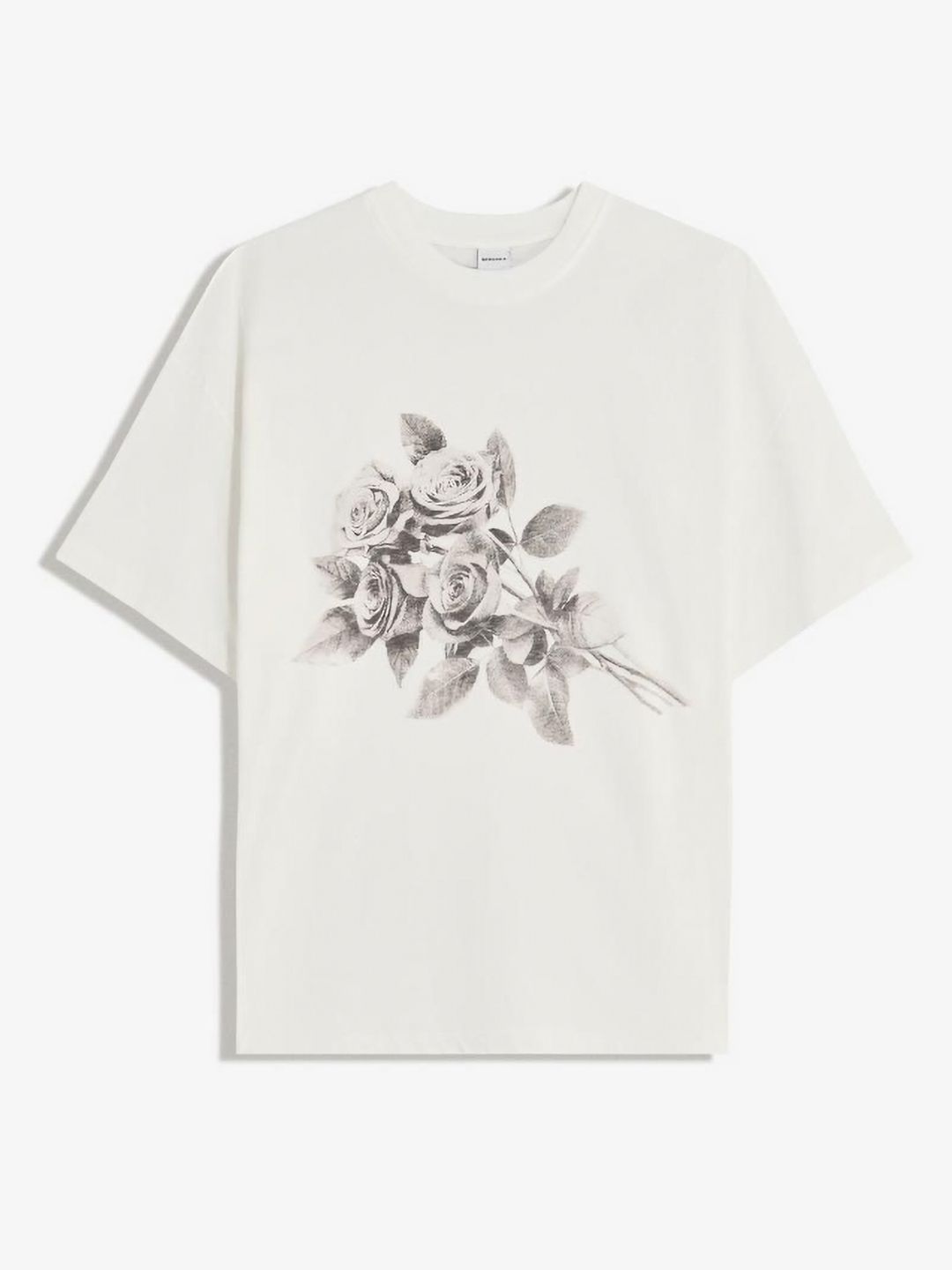 Printed short sleeve oversize T-shirt