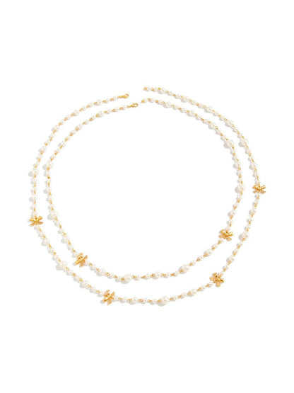 Gold-Plated Enamelled Necklace